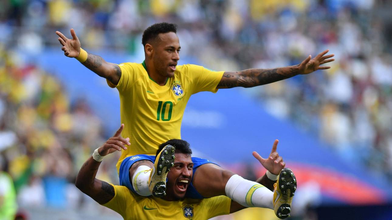 Neymar-Show bringt Brasilien weiter