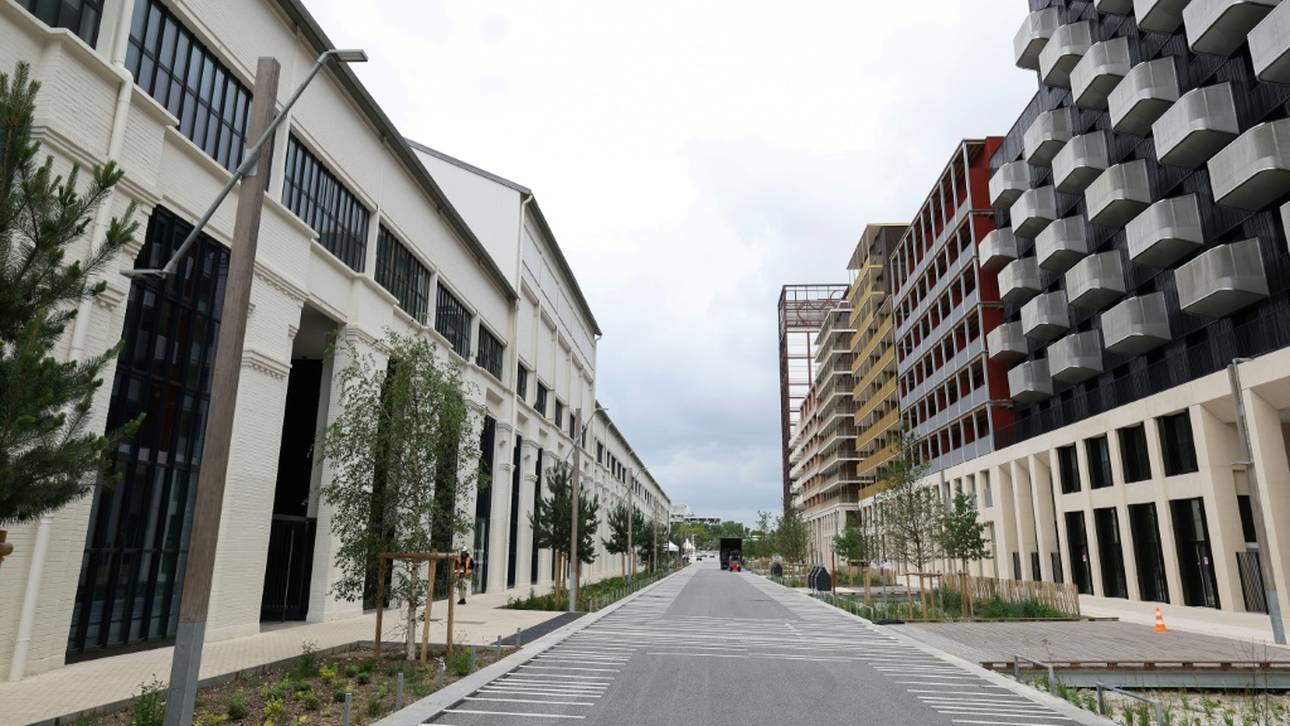 Olympisches Dorf in Paris eröffnet