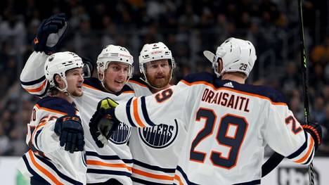 Jubel bei den Oilers: Draisaitl und Co. weiter im Rennen