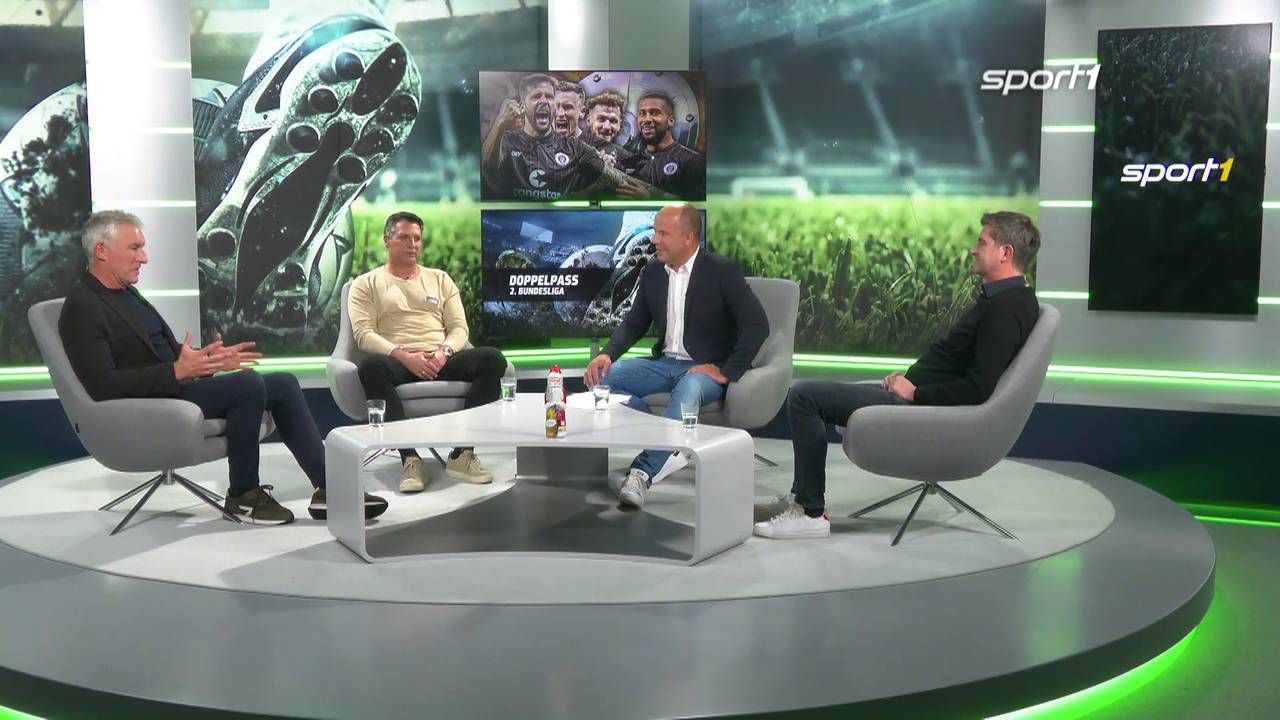 Maschinensucher Doppelpass 2. Bundesliga: Ganze Sendung mit Slomka und Schwartz