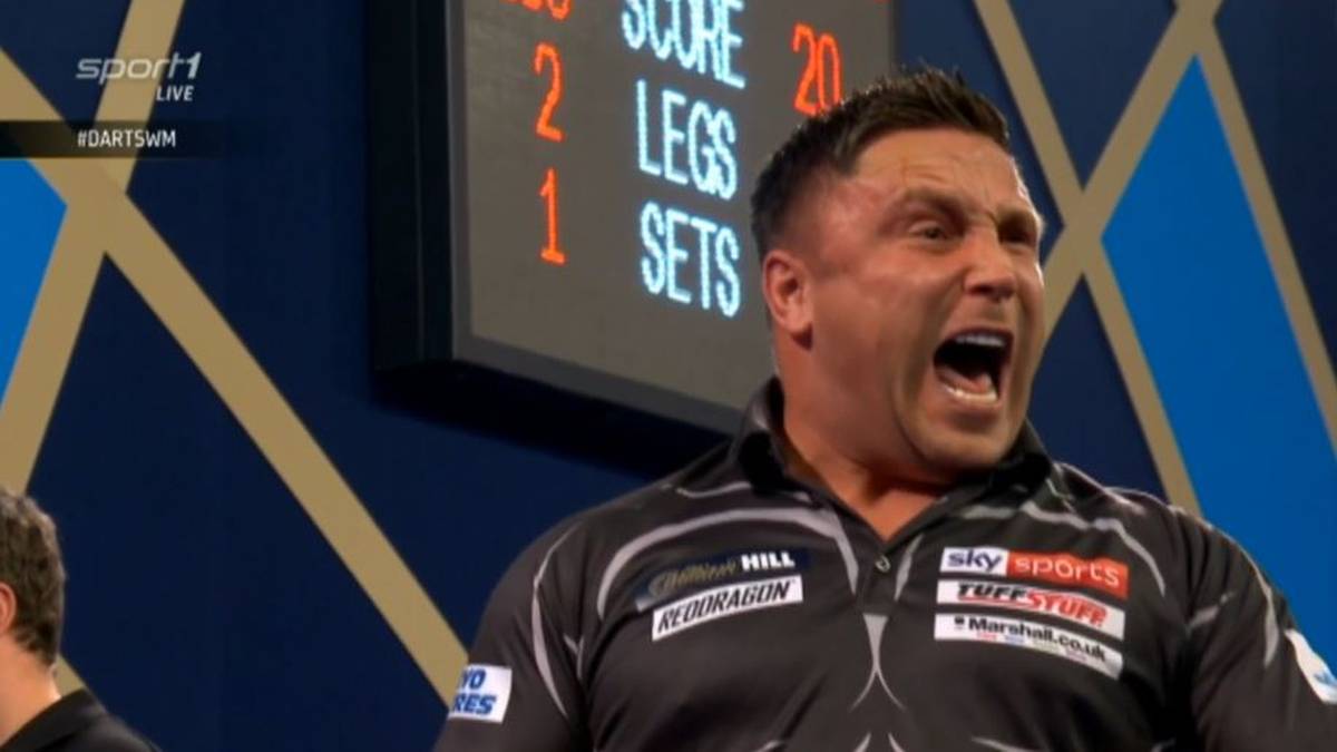 Darts-WM Gerwyn Price ringt Kim Huybrechts nieder und zieht ins Achtelfinale ein