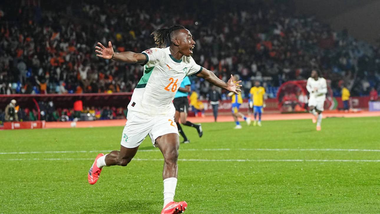 Yan Diomande jubelt auch für die Elfenbeinküste 