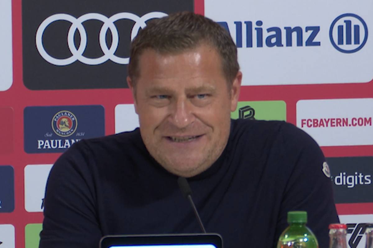Bayern-Sportvorstand Max Eberl kann sich nur amüsieren über die Gerüchte der geplatzten Bayern-Transfers.