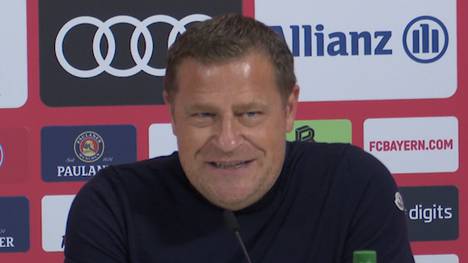 Bayern-Sportvorstand Max Eberl kann sich nur amüsieren über die Gerüchte der geplatzten Bayern-Transfers.