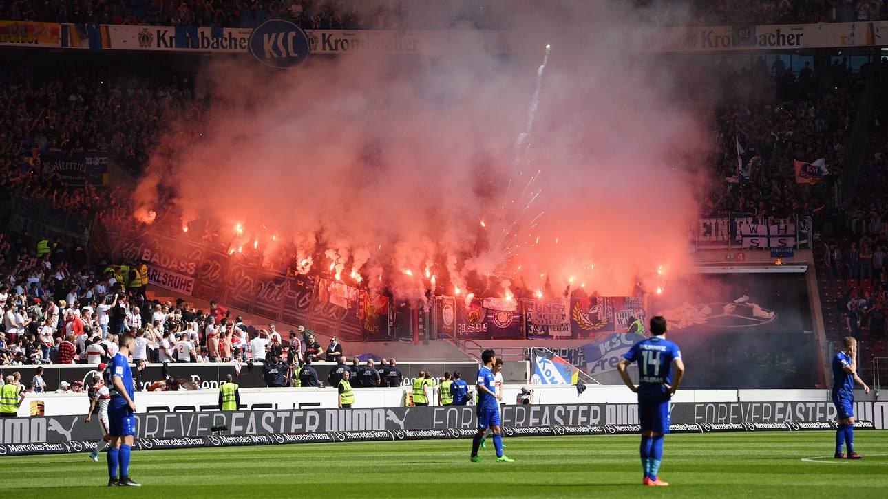 Derby-Krawalle: KSC distanziert sich