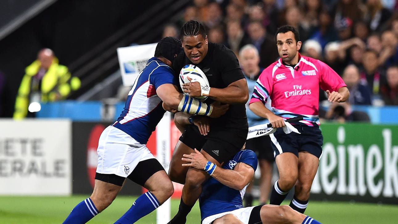 All Blacks deklassieren Namibia