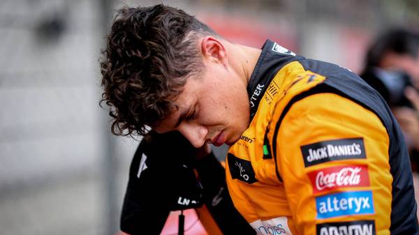 Formel-1-Pilot schockt mit Schnittwunde im Gesicht
