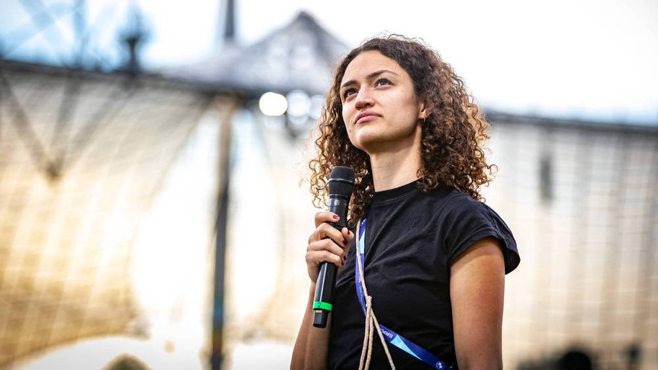 Auch Moderatorin Maral Bazargani tat Carl Dohmann leid