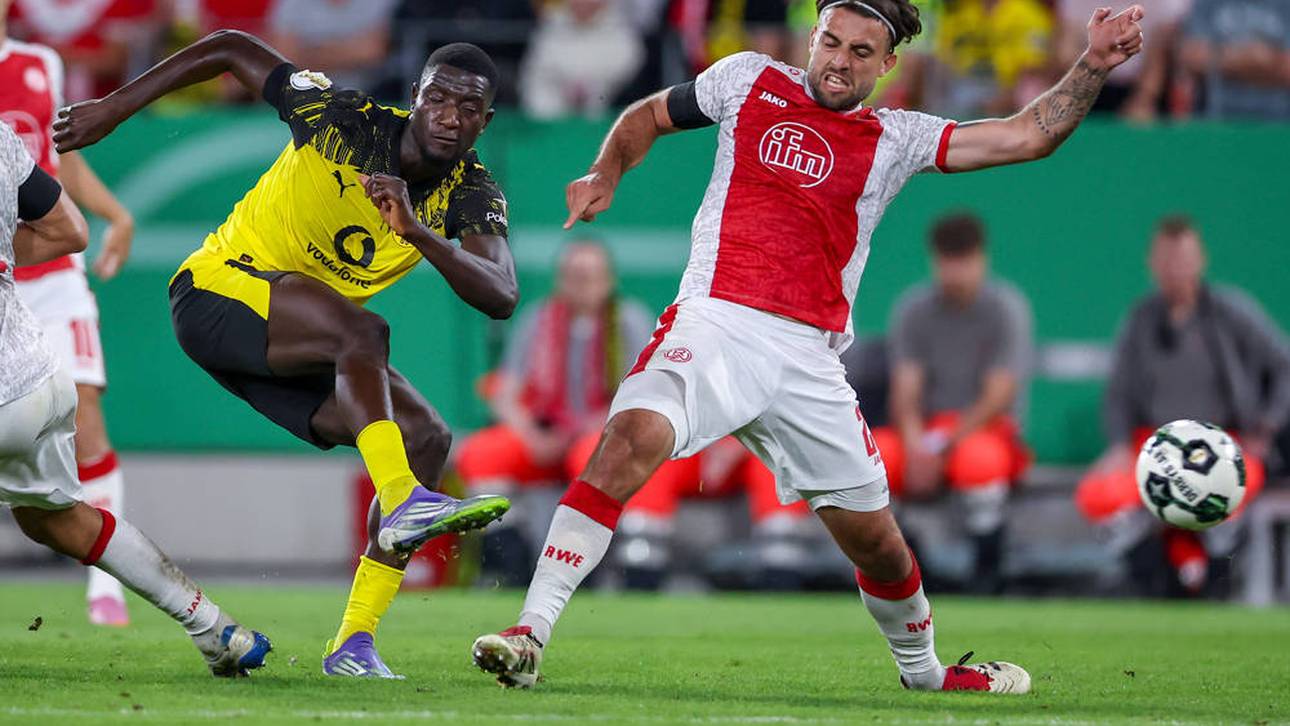 Serhou Guirassy bei seinem Treffer zum 1:0