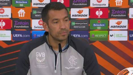 Vor dem EL-Finale in Sevilla gegen Eintracht Frankfurt streicht der Rangers-Trainer Giovanni Van Bronckhorst die Qualitäten der Hessen hervor und erklärt, dass sie es verdient haben, im Finale zu sein.