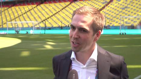 Vor dem Auftaktspiel der deutschen Nationalmannschaft gegen Frankreich traut der Weltmeister-Kapitän Philipp Lahm dem DFB-Team einiges zu.