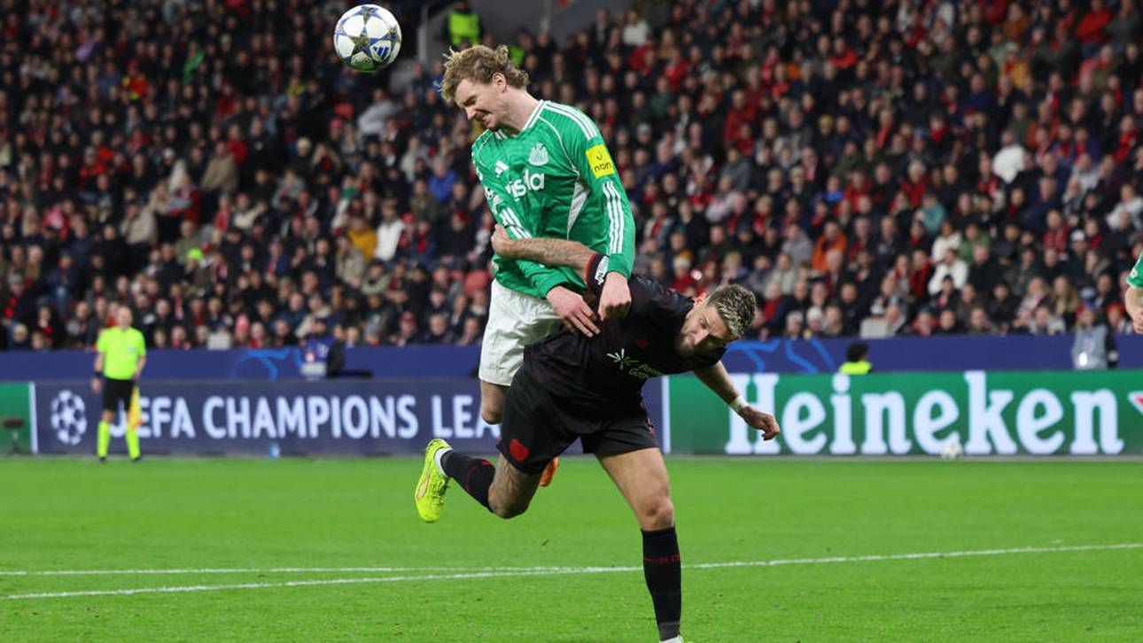 Bayer Leverkusen sichert sich in der Schlussphase einen Punkt gegen Newcastle United
