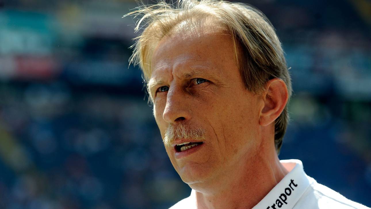 Christoph Daum als Trainer des 1. FC Köln