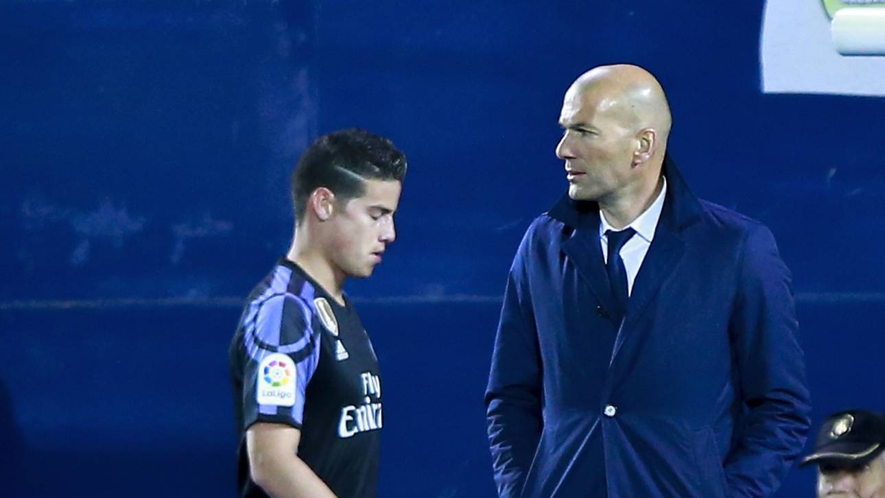 Vor Bayern: Zoff bei Real um James