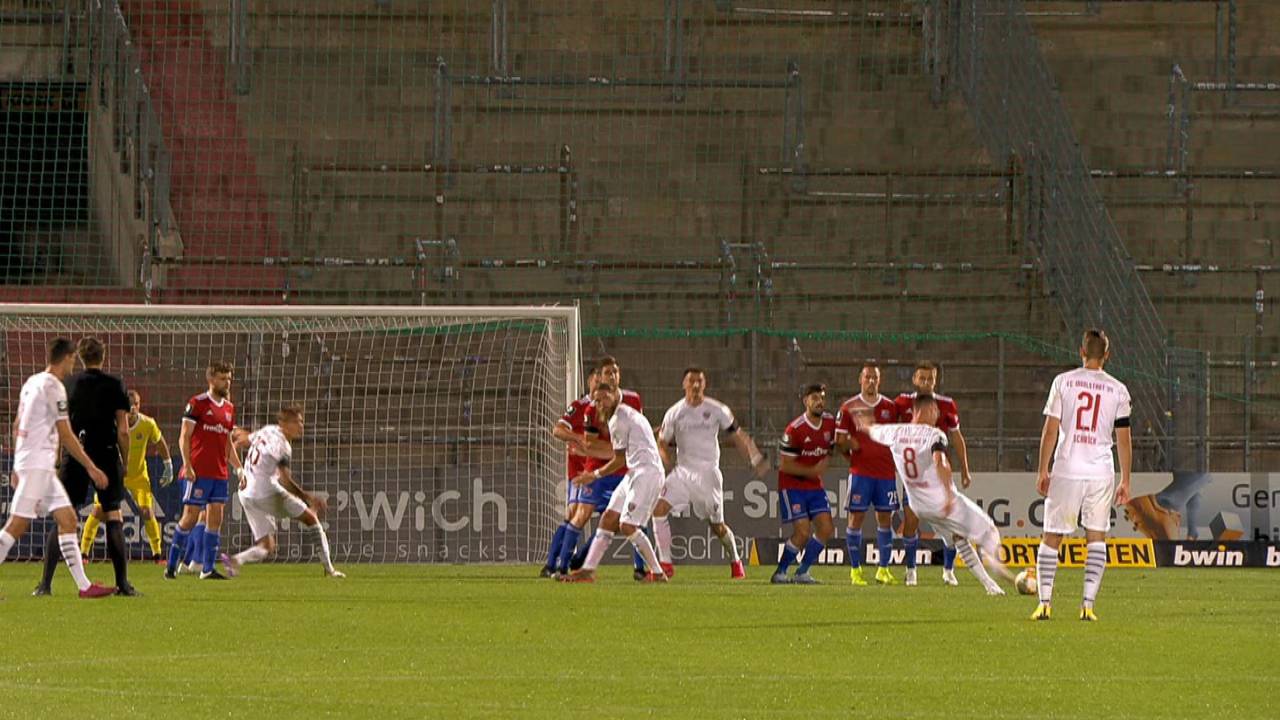 SpVgg Unterhaching - FC Ingolstadt (1:2): Tore und Highlights | 3.Liga