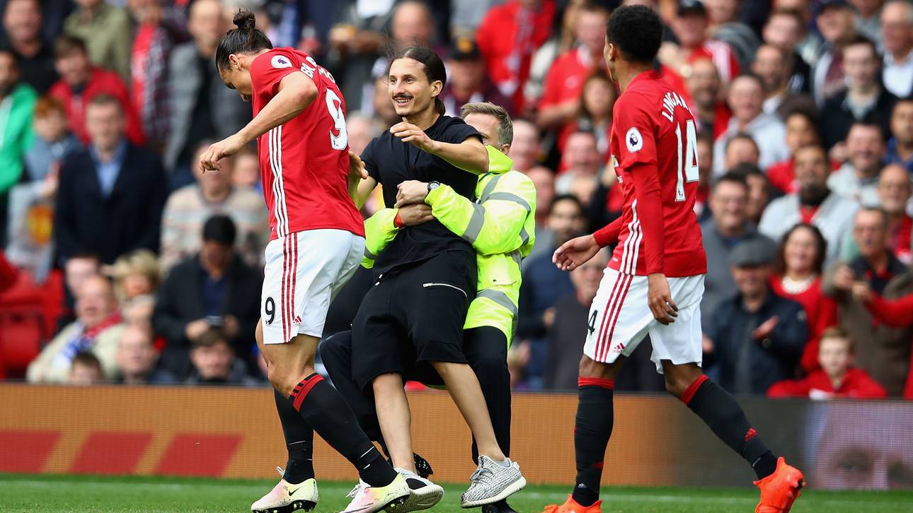 Ibrahimovic-Double stürmt den Platz