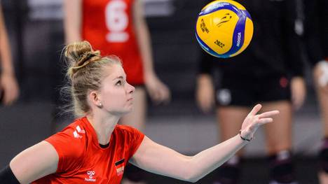Pia Kästner ist Zuspielerin der deutschen Volleyballerinnen