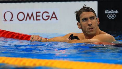 Michael Phelps wurde über 100 Meter Schmetterling Zweiter