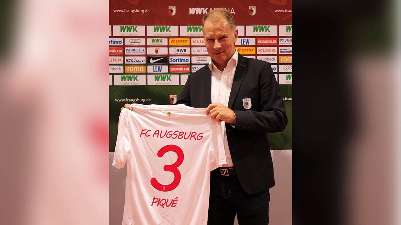 FC Augsburg lockt Barcas Pique