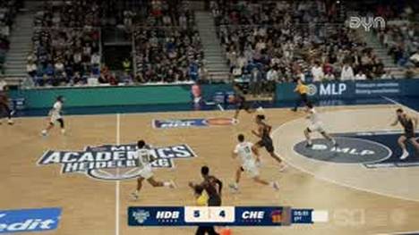 Die BBL-Highlights der Partie MLP Academics Heidelberg - NINERS Chemnitz im Video.