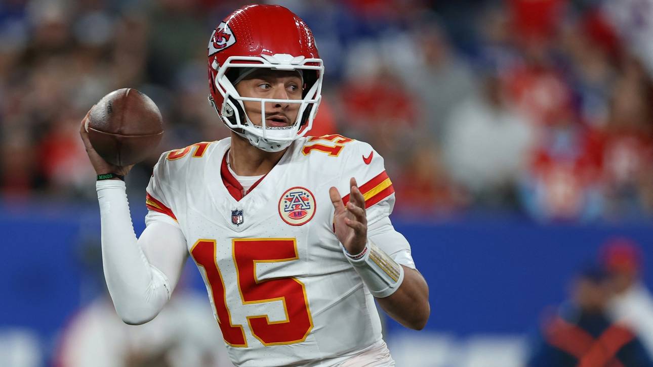 Patrick Mahomes von den Kansas City Chiefs