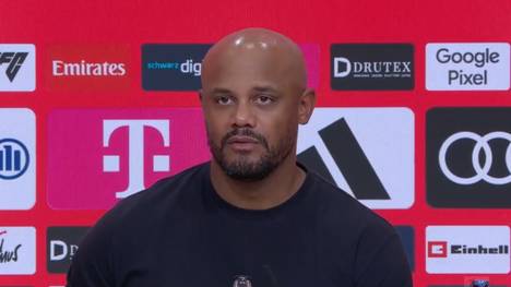 Der FC Bayern feiert gegen Union Berlin einen Kantersieg. Entsprechend zufrieden zeigt sich Bayern-Trainer Vincent Kompany nach dem Spiel mit seiner Mannschaft. Michael Olise erhält ein Sonderlob.