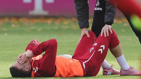 Shooting-Star Said El Mala vom 1. FC Köln muss am Mittwoch das Training nahe des Geißbockheims abbrechen. Jetzt zittern die Fans vor dem Gladbach-Derby um ihr Juwel. 