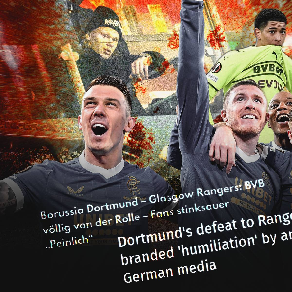 Europa League Die Pressestimmen zum Debakel des BVB gegen die Glasgow Rangers
