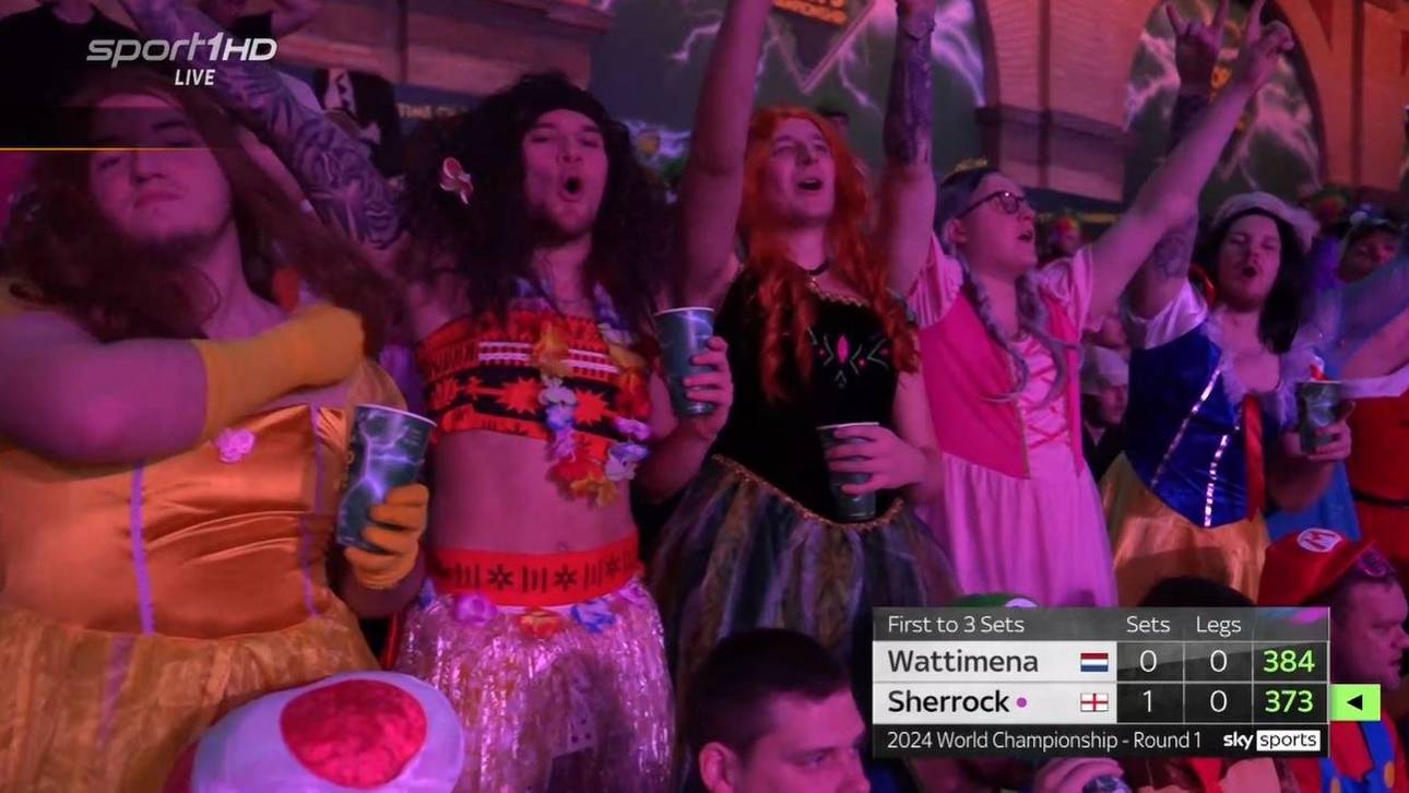 Episches Missgeschick bei der Darts-WM