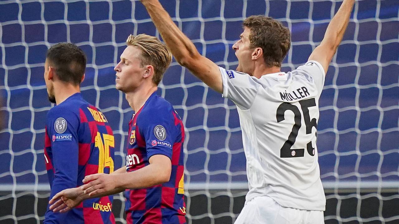Thomas Müller über das 8:2 gegen Barca und den Supercup mit Zuschauern