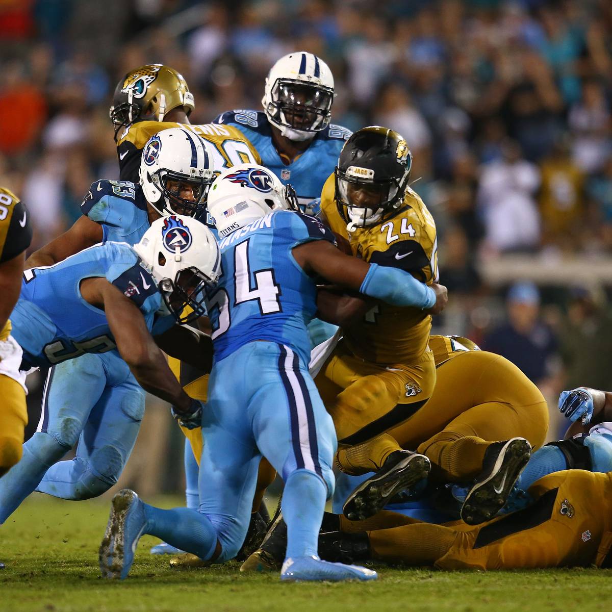 Jacksonville Jaguars bezwingen im Thursday Night Gamedie Tennessee Titans