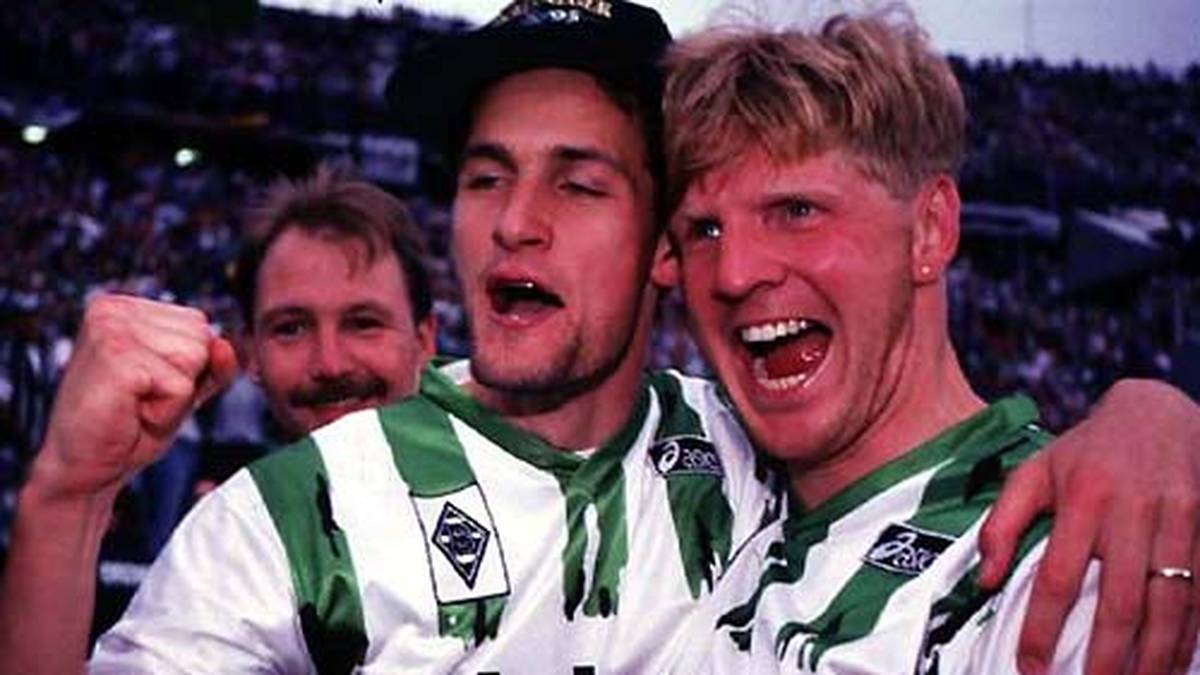 Im zweiten Jahr gewinnt Herrlich mit Effenberg zunächst den DFB-Pokal 