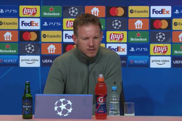 Nagelsmann: "Man kann immer das Haar in der Suppe suchen"