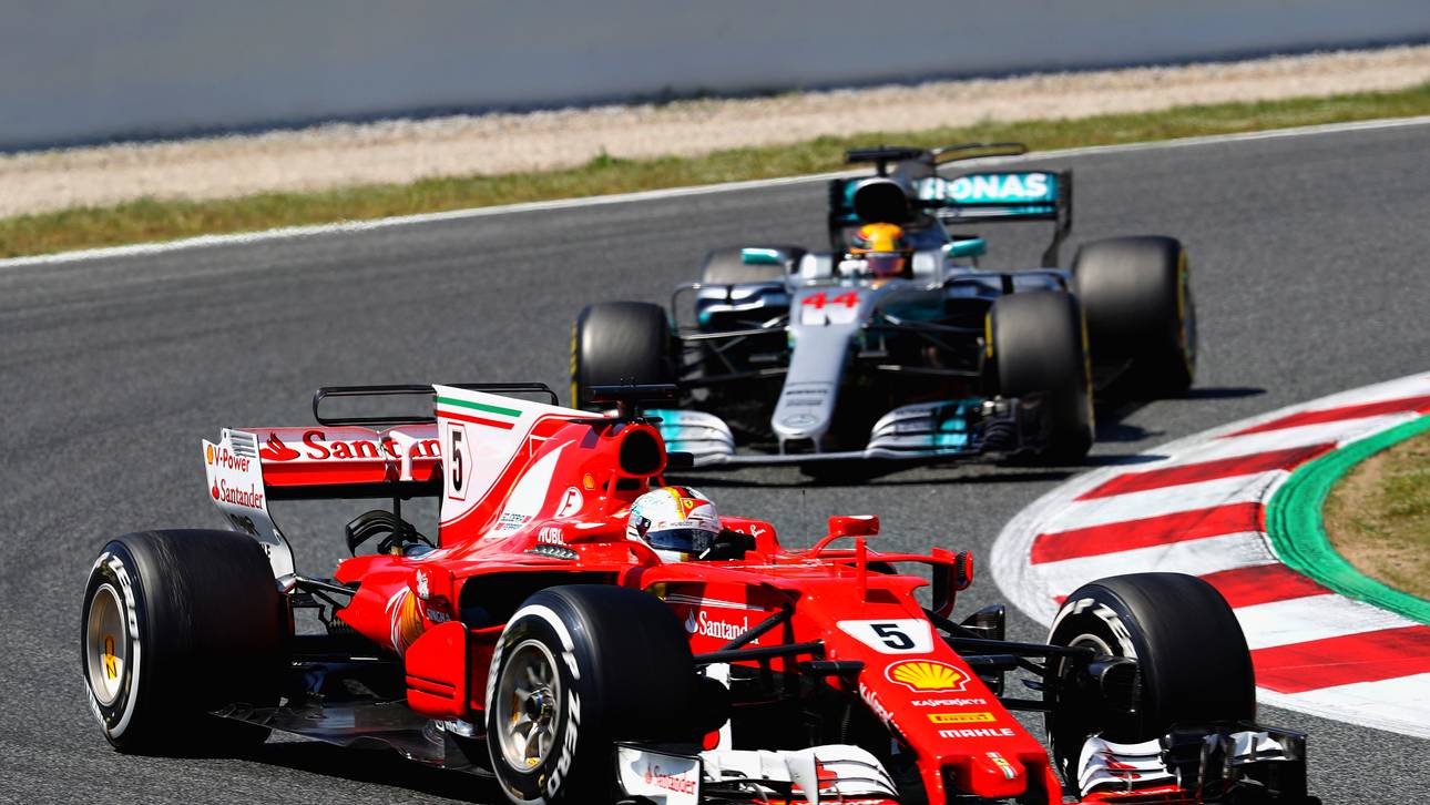 Duell zwischen Vettel und Hamilton