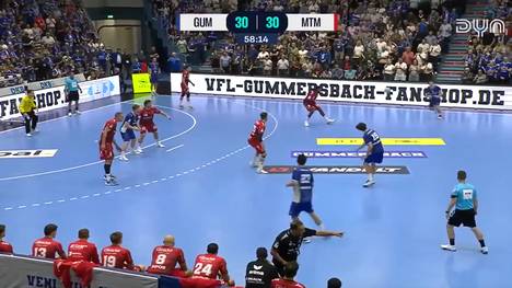 VfL Gummersbach - MT Melsungen aus der Handball-Bundesliga im Video.