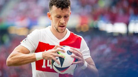 Ivan Perisic nahm mit Kroatien an der EM teil