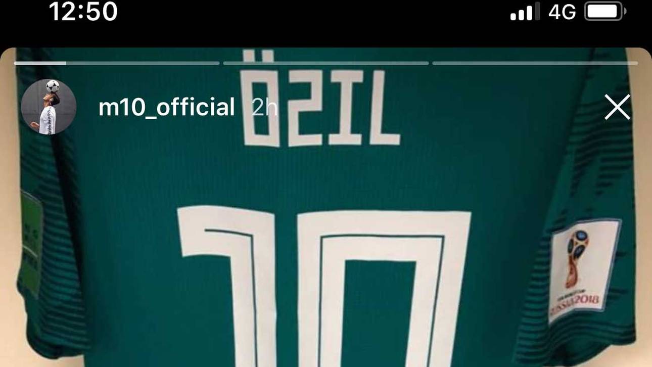 Dieses Bild postete Mesut Özil am Mittwoch bei Instagram