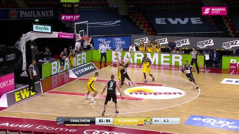 Die Niedersachsen fügten den Hakro Merlins Crailsheim mit 85:83 (44:38) die vierte Niederlage im vierten Spiel zu, für die Merlins geht es nur noch um Platz neun.