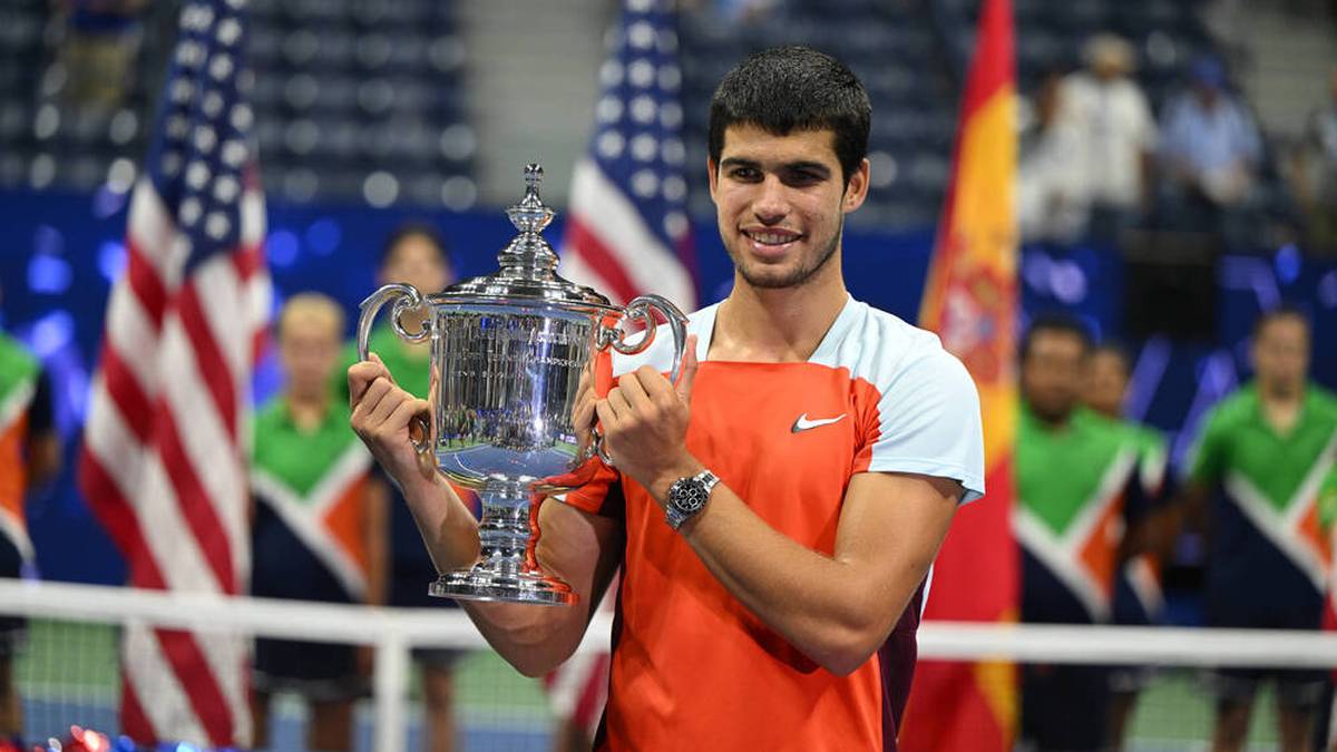 Carlos Alcaraz gewinnt als zweiter Teenager die US Open