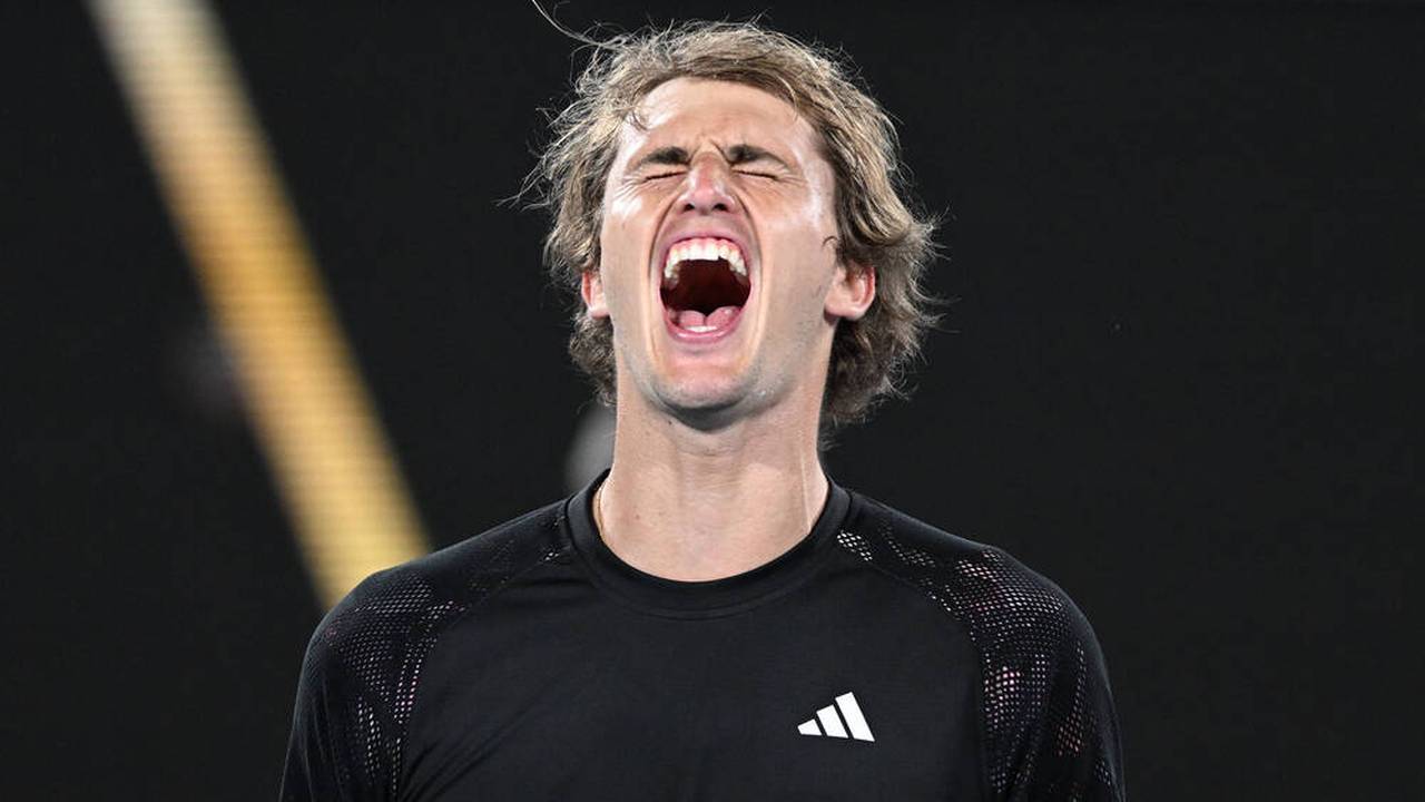 Alexander Zverev siegt nach einer Nervenschlacht bei den Australian Open