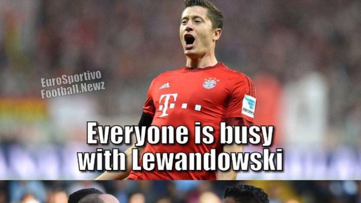 Alle reden nur von Lewandowski - da können andere Sachen schon mal unter den Tisch fallen