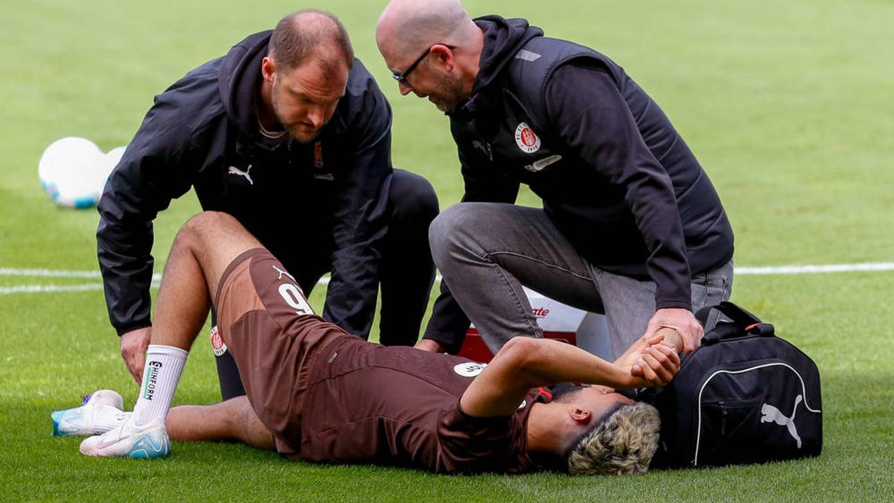 Elias Saad verletzte sich beim Aufwärmen