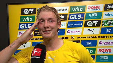 Borussia Dortmunds Julian Brandt spricht im Interview über den Auftaktsieg, Donyell Malen und die Erwartungen an die Saison. 
