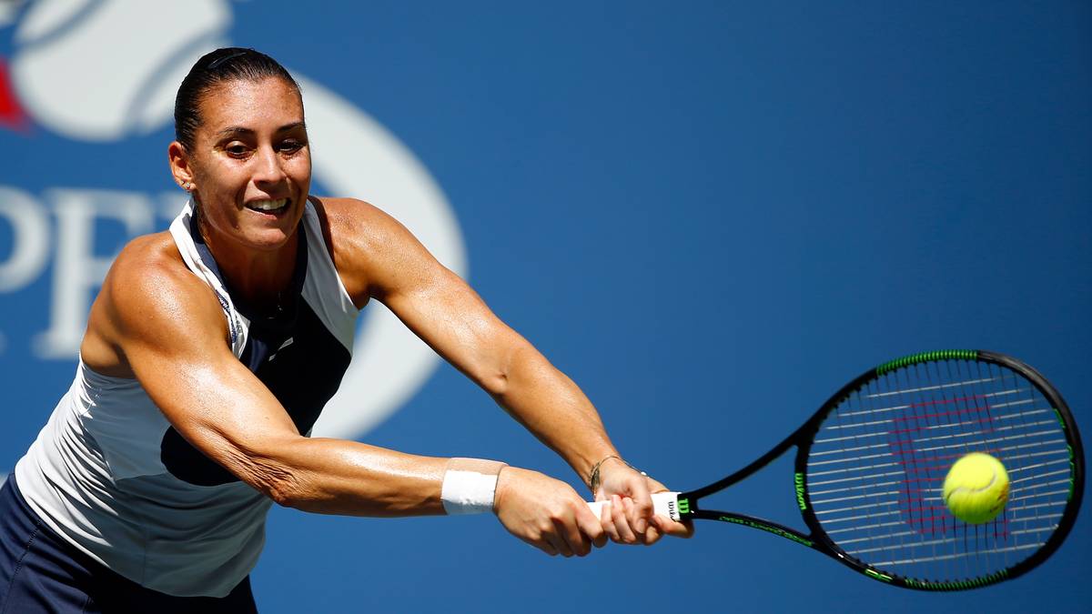 Aber Pennetta gibt sich noch lange nicht geschlagen, kämpft sich zurück - und schafft tatsächlich den Satzausgleich