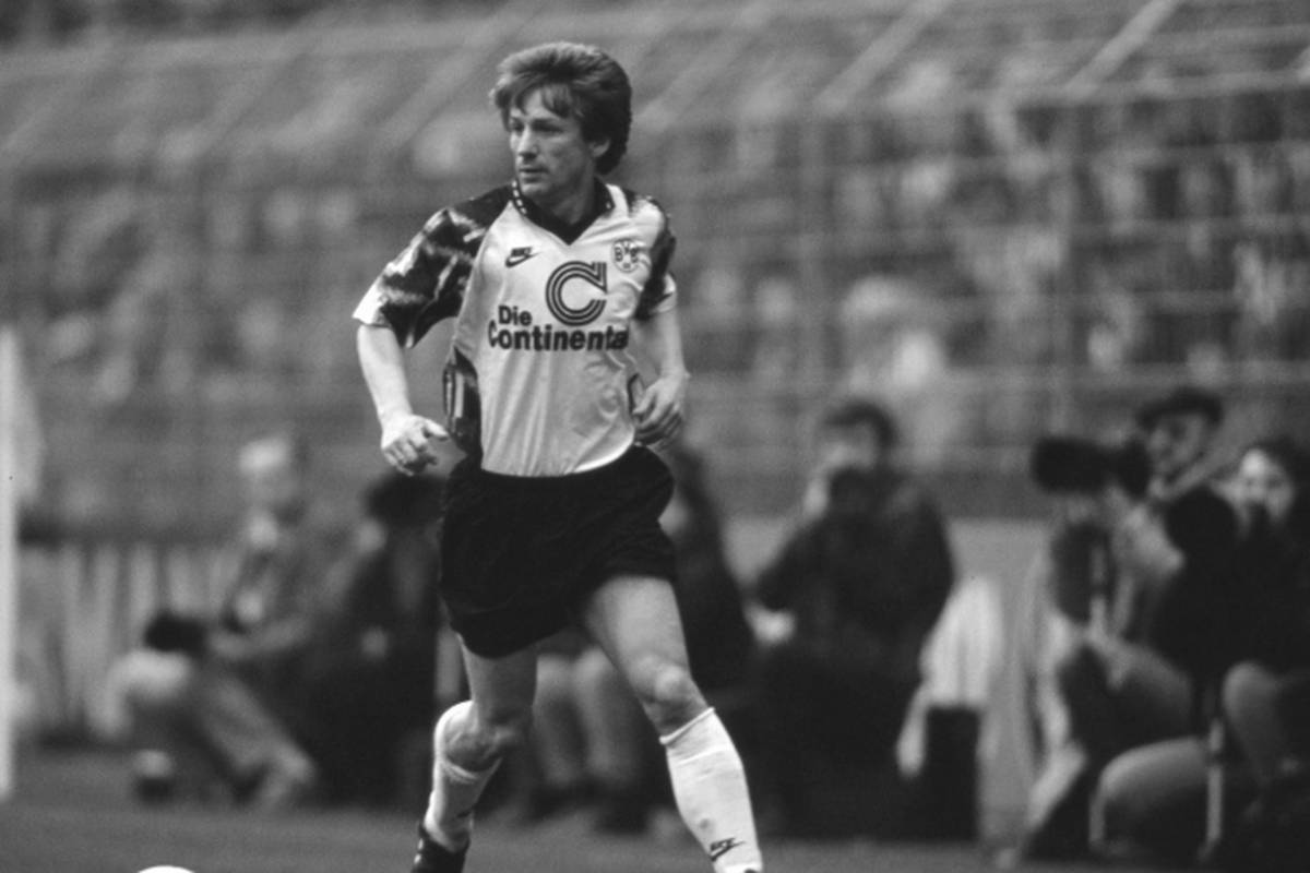 Frank Mill wurde beim BVB zur Legende und 1990 mit Deutschland Weltmeister. Nun hat sein Leben ein Ende gefunden.