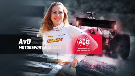 Sophia Flörsch ist im AvD Motorsport Magazin zu Gast
