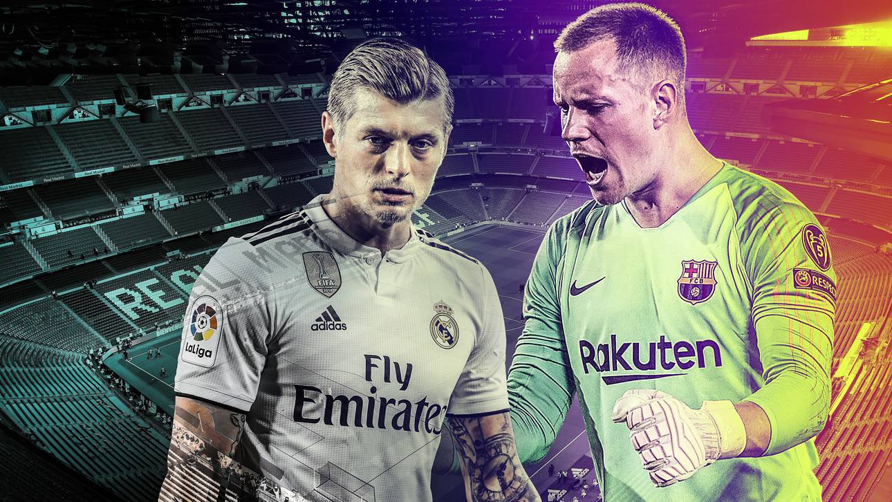 Ter Stegen und Kroos in zwei Welten