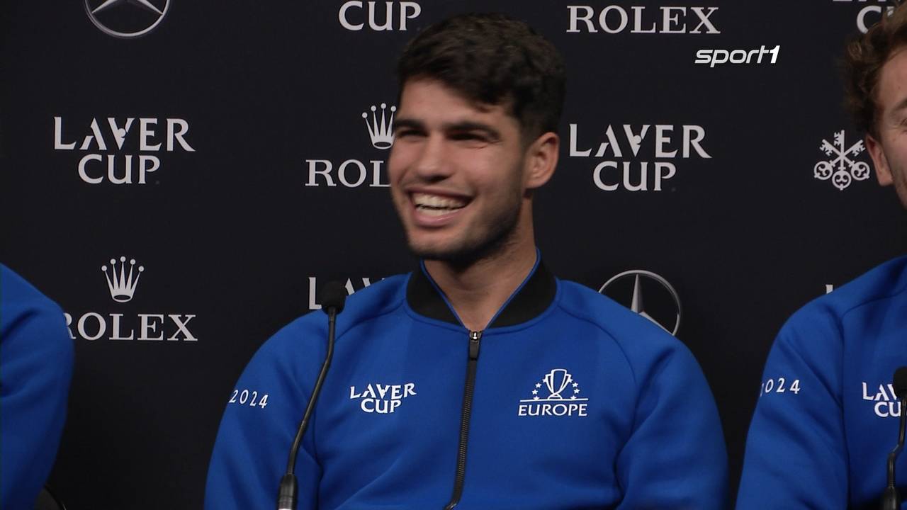 Zu jung? Alcaraz-Anekdote sorgt für Gelächter | Laver Cup