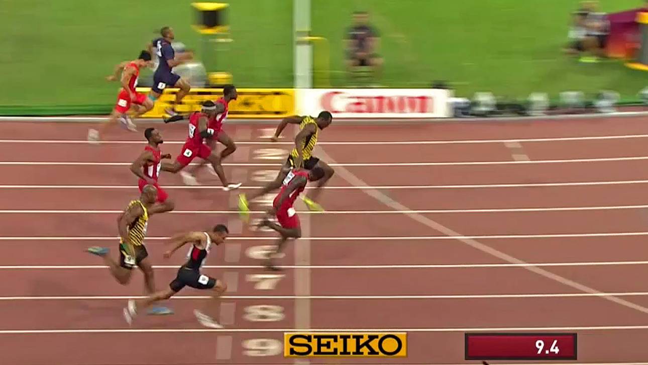 Bolt gewinnt WM-Gold über 100 m