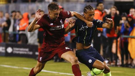 Leroy Sane (r.) Manchester City wechselte vom FC Schalke 04 zu Manchester City